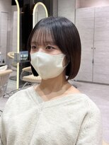 ロンドグロワール 大宮(Lond Gloire)&nbsp;ブリーチなし/髪質改善/イメチェン/ダークブラウン/ボブ/大宮