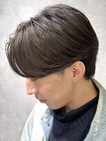 曲がる縮毛矯正専門店 バイ レイズ 名駅(RAYS) 直毛の方必見!毛流れニュアンスパーマ センターパート k