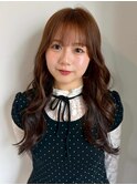ベージュカラー 髪質改善 20代 韓国ヘア ワンホンレイヤー