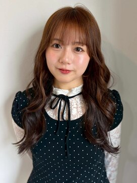 アンニュ(annuy) ベージュカラー 髪質改善 20代 韓国ヘア ワンホンレイヤー