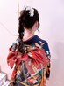 【成人式前撮り】振袖着付け&ヘアセット￥２２０００※10時前は早朝料金有り
