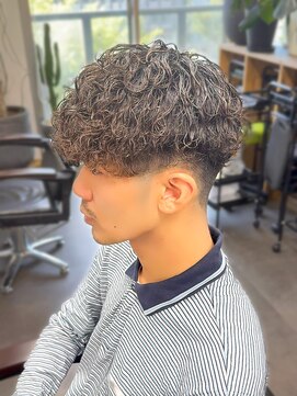 シープドッグ(SHEEP DOG) ツイストスパイラル　福岡大学　簡単セット　モテるメンズパーマ