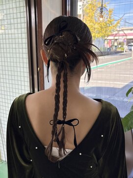 ジェイズグレイス(J's Grace) カチモリヘアセット|タイトヘアセット|紫原美容室