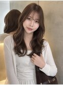 大人レイヤーカット　ベージュ　髪質改善