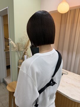 キュオンシア(CUEON. ciea) browncolor×mini bob