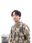 MEN'S HAIR グランジパーマ