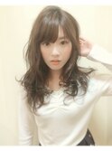 【morio池袋】愛されふわロング イノセントアッシュカラー2