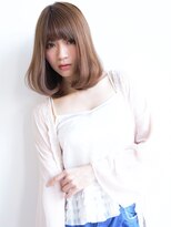 アンルポン(un.le.pont)&nbsp;【un le pont】 品のある大人可愛い☆小顔ミディボブ