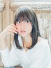 【仕上りNo.1】イルミナorアディクシーorＮ．+カット+ナノスチームTr ￥11400