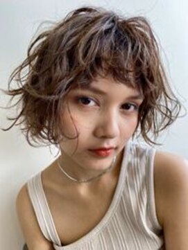 ガレージ バイ グリーン 原宿 表参道(Garage by green) 【loki】ウエットエッヂパーマ
