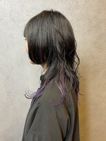 ヘアサロンエム 大宮東口(HAIR SALON M)&nbsp;外ハネボブ/アッシュブラウン/ネオウルフ/デザインカラー