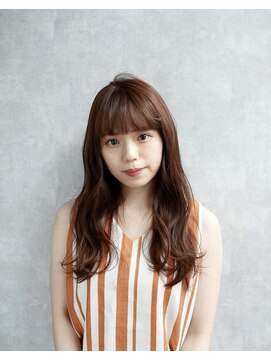 ルティア 池袋(Lutia) 柔らかい暖色系カラー　ふわふわパーマ