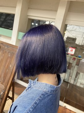 シエル ヘアーメイクアップ(CieL hair make up) まとまりボブ×ブルーバイオレット