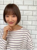 ナチュラルワンカールボブ/大人ボブ