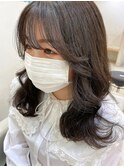 韓国風顔周りカット×ヨシンモリ巻き♪