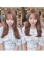 ミラリー トウキョウ(Mirareee Tokyo)&nbsp;20代30代40代◎韓国ヘアー顔周りレイヤー青髪似合わせカットロブ