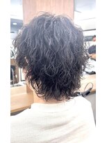 ゴールドシブヤ(GOALD SHIBUYA)&nbsp;#マッシュウルフ　波巻きスパイラル　渋谷/メンズパーマ