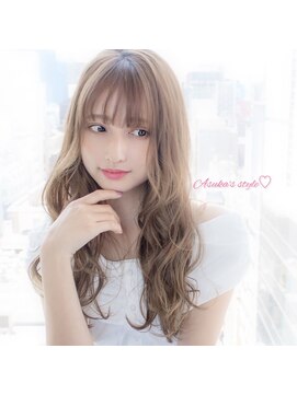 アフロート ギンザ(AFLOAT GINZA) AFLOAT明日香の柔らかウェーブスタイル