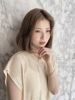 ルーム(Room)&nbsp;韓国ボブ/オルチャン/タンバルモリ/ミルクティーベージュ