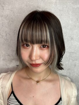 ロンドヴァリー 渋谷店(Lond vallee) 大人気前髪カラーホワイトベージュ！