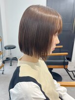 ネオリーブ クーロ(Neolive curro)&nbsp;小顔タッセルボブ×美髪[ぱつっとボブ/縮毛矯正/横浜韓国]