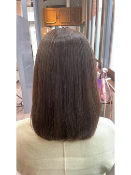 アンジュトウキョウ(ange Tokyo) ノンジアミンカラー　オリーブベージュ