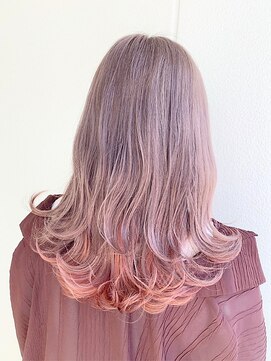 アンククロス 青山店(ANKH CROSS) レイヤー/インナーカラー/ピンク【Mizuki】