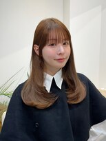 エレノア トーキョー 恵比寿(ELEANOAH TOKYO)&nbsp;内巻きレイヤーカット　小顔レイヤー　似合わせ肌カラー