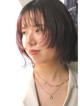 エン(En,) ◯切りっぱなしボブ×姫カット◯