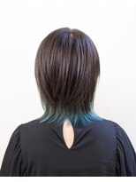 ルプラ ガーデン(le-pla garden) #ウルフヘア#インナーカラー#レイヤーカット#ケアブリーチ#豊橋