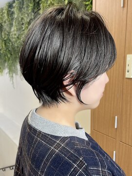 ネイロ 錦糸町(NeiRo) ●前下がりショートボブハンサムショートカットカラーパーマケア