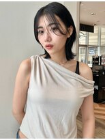 ケーツー 谷町(K-two)&nbsp;シースルーバング*うざバング*2wayバング*前髪カット*くびれヘア