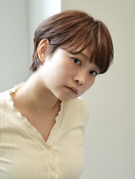 インセプション 銀座(INCEPTION) 前髪/イメチェン/ウェーブパーマ/ショートヘア/30代/40代/50代