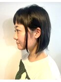 ばっさりカットで外ハネボブ