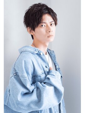 バロン(Ballon) メンズ×ショート×アップバング