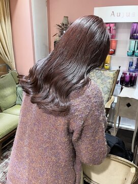 ロチカバイドールヘアー 心斎橋(Rotika by Doll hair) Bordeaux color