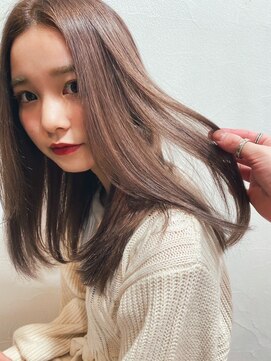 ロウバイレボ 柏(lou by revo) ミディアム/韓国風/レイヤーカット/顔回りカット/柏駅