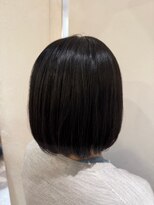 エヌアンドエー 春日部東口店(hair shop N&A)&nbsp;繊細に艶めくサラ艶ヘア 大人かわいい丸みボブ 髪質改善TR#2