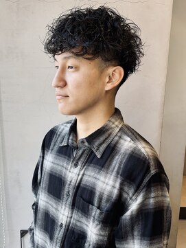 ヘアー アイス ルーチェ(HAIR ICI LUCE) メンズパーママッシュスパイラルパーマ/大矢