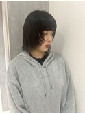 YOKE レイヤーボブワイドバング顔周りレイヤー