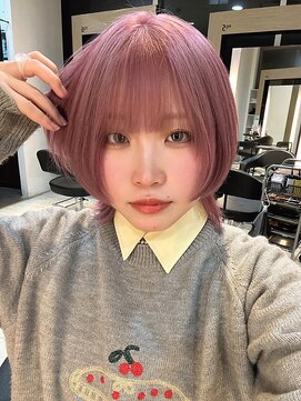 インク サカエ(inq sakae) ブリーチカラーシアーピンク