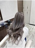 コントラストハイライト/外国人風/ハイライト/レイヤーカット