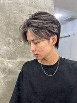 メンズサロン キング 高槻店(Men’s salon K!ng) 縮毛矯正髪質改善ハイライトレイヤーカット高槻美容室エクステ
