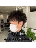 奈良大安寺／大人男子のメンズパーマ