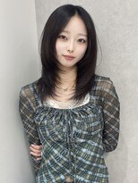 ジーナ 福岡天神(Zina) 韓国ヘア/ミディアムレイヤー/ハッシュレイヤーZina福岡天神