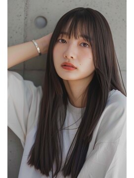 ルル(Lulu) ダークブラウン　レイヤーカット