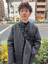 セントラル 三宮店(central)&nbsp;ツイストスパイラルパーマショートレイヤーマッシュ