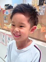 ニューヨークニューヨークマザーズ(NYNY Mothers)&nbsp;キッズカット/アップバング/ツーブロック/メンズスタイル