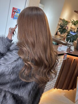 ラフ バイ マグ 南松本(R.A.F. by Mag) 美髪◎ミルクティーベージュロング×うる艶トリートメント