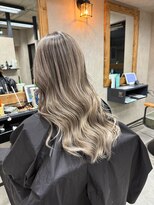 サニー 渋谷(SUNNY) バレイヤージュ、ハイライト、レイヤーカット、ダブルカラー